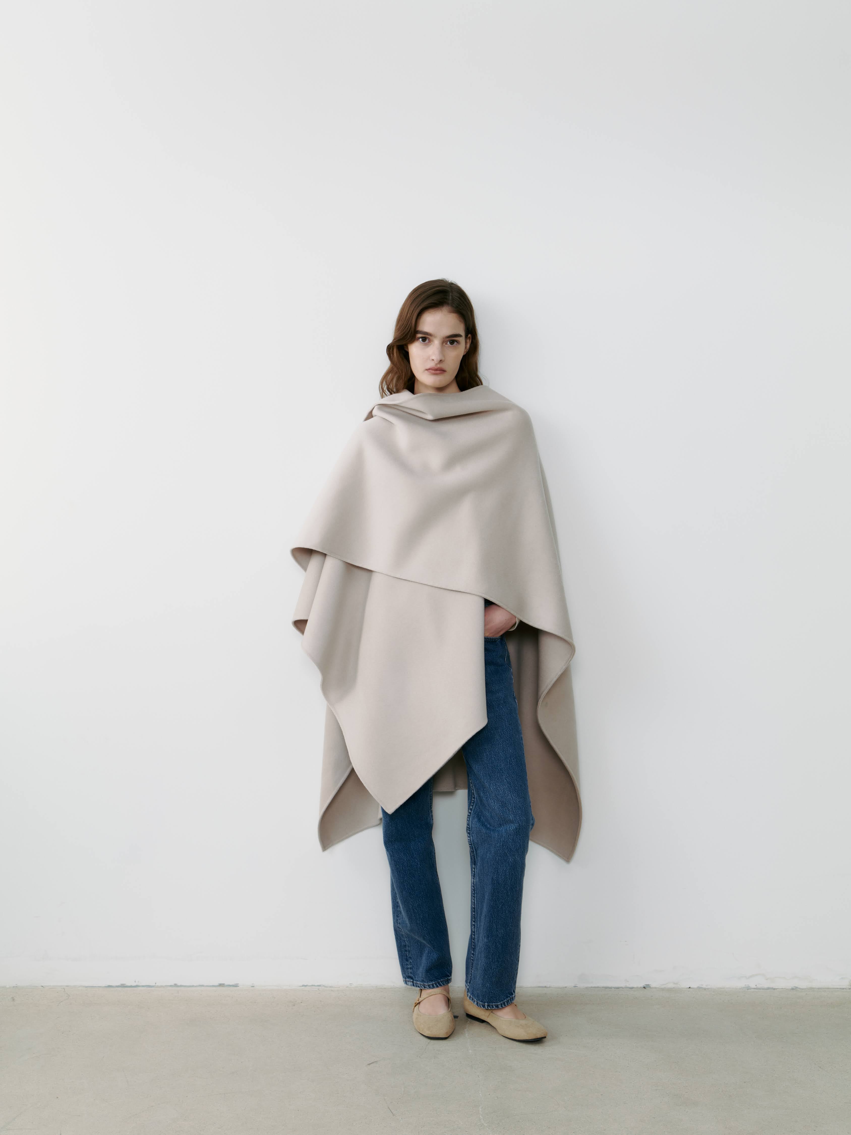 Cashmere cape discount