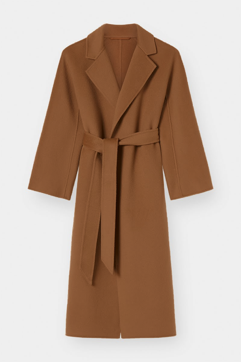 The Curated Classic Coat - Cognac